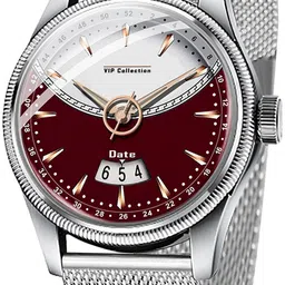 DOUBLERUN Men Dial & Bracelet Style Straps Analogue Multi Function Watch H05N9002 image 2