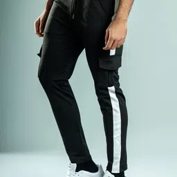 Muffynn Men Mid-Rise Track Pants-picture-4