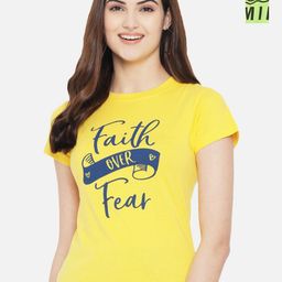 Dreambe Women Typography Printed T-shirt-picture-41