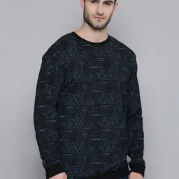 SMARTEES Abstract Printed Long Sleeves Cotton T-shirt-image-17