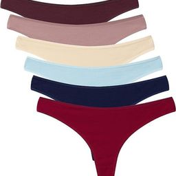 Diving Deep Pack of6 Cotton Thongs Briefs-picture-29