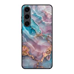 QRIOH Shine Spark Printed Lightweight Silicone Samsung Galaxy S24 Plus 5G Glass Back Case-image-96