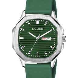 CASADO Men Patterned Dial & Bracelet Style Straps Analogue Watch CSD-660-GREEN-GREEN-DD-image-41