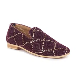 FAUSTO Men Woven Design Mojaris-image-84