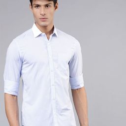HIGHLANDER Men Striped Yarn Dyed Checked Casual Shirt-image-33