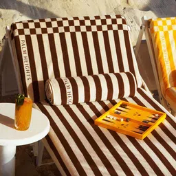 H&M Patterned Cotton Terry Beach Towel-picture-33