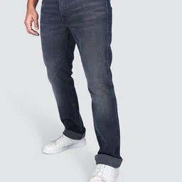 Wrangler Men Millard Comfort Relaxed Fit Mid Rise Stretchable Jeans-image-26