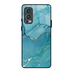 QRIOH Abstract Printed Oneplus Nord 2 Back Case Mobile Accessories-13