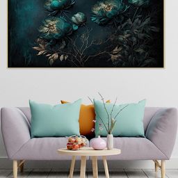 DEKORSTATION Floral Canvas Wall Art-image-1