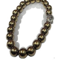 Divine souvenirs Unisex Artificial Beaded Elasticated Bracelet-image-59