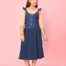 Muhuratam Girls BLENDED Dresses-image-37