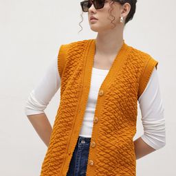 The Roadster Life Co. Women Self Design Longline Cardigan-picture-11