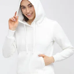 The Roadster Lifestyle Co. Women Antimicrobial Cotton Hooded Sweatshirt-image-59