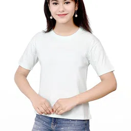 TELESTO Girls Pure Cotton Tshirts-picture-17