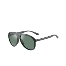 StyleCast x Revolte Men Round Sunglasses With Polarised and UV Protected Lens M1133308C-15