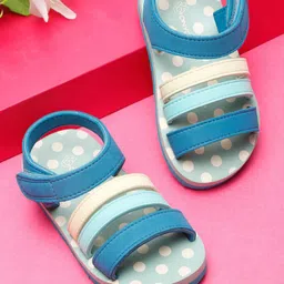 ONYC Kids Velcro Premium Butterscotch Sandals-picture-25