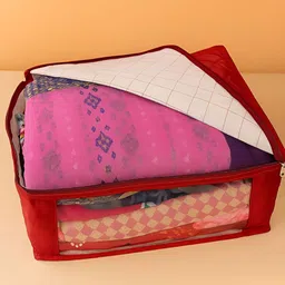 Fessist Maroon Set of 6 Regular Drawer Organiser Organisers image 4