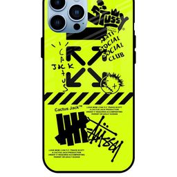 QRIOH Quirky Printed iPhone 13 Pro Back Case Mobile Accessories-image-40