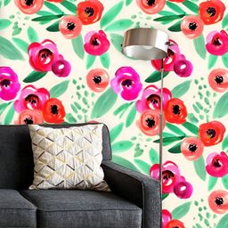 ArtzFolio Printed UV-Resistant Anti-Bacterial Watercolor Botanical Design Peel & Stick Wallpaper-image-65