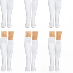 MUKHAKSH Unisex White Socks-image-97
