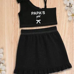 ADDYVERO Girls Printed Top With Skirt Clothing Set-picture-34