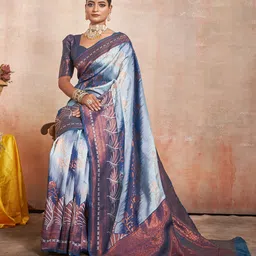 Areca Designer Woven Design Zari Pure Silk Banarasi Saree-image-83