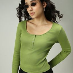 Outzidr Cotton Blend Regular Tops-image-64