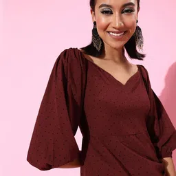Sera Slit Sleeve Layered Bodycon Dress-image-9