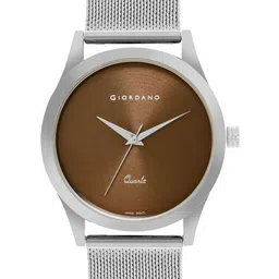 GIORDANO Men Dial & Bracelet Style Straps Analogue Motion Powered Watch GZ-50111-11-30