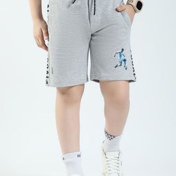 Monte Carlo Boys Typography Printed Mid-Rise Outdoor Bermuda Shorts-image-53