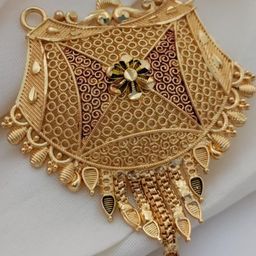 Niva Fashion Trendy Gold-plated Brass Pendant-image-28