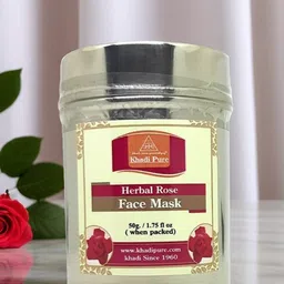 Khadi Pure Set Of 4 Herbal Rose Face Mask For Skin Nourishment - 50 g Each-image-59