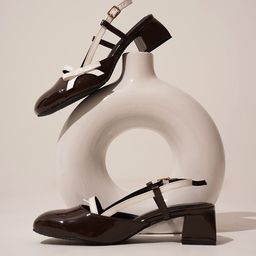 JM Looks Party Block Sandals-image-2