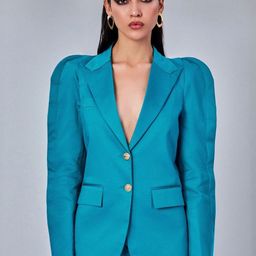 PROT-OFFICIAL Lapel Collar Long Sleeves Tailored Jacket-image-15