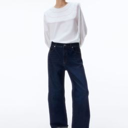 H&M Straight Turn-Up Jeans-image-74
