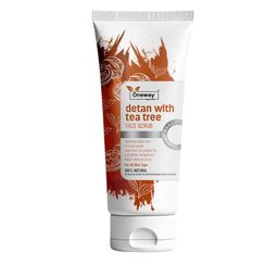 Oneway Happiness Detan Face Scrub With Tea Tree & Turmeric - 100 g-image-75