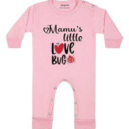Arvesa Mamu Love Bug Printed Bodysuit-image-58