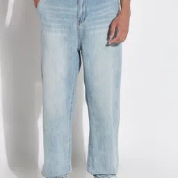 SHOWOFFFF Men Comfort Straight Fit Mid-Rise Jeans-image-13