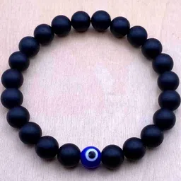 Divine souvenirs Unisex Artificial Beaded Elasticated Bracelet-35