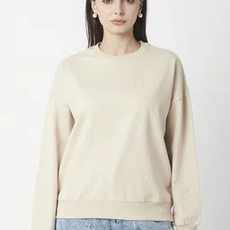 R&B Women Round Neck Pullover Sweatshirt-picture-6