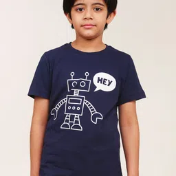 Campana Boys Printed Pure Cotton T-shirt-image-38