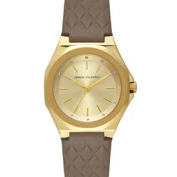 Armani Exchange Women Dial & Leather Straps Analogue Watch AX4617-28
