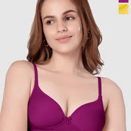 Daisy Dee Nkwi Pack of 2 Full Coverage Lightly Padded Seamless Bra-11