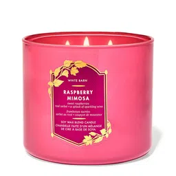 Bath & Body Works Raspberry Mimosa Scented 3-Wick Candle - 411g-image-67