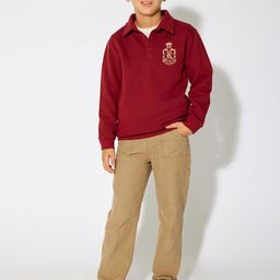 Koton Boys Cotton Mid-Rise Chinos Trousers-picture-0