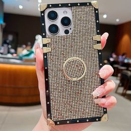 Luxury Kase Geometric Printed iPhone 16 Pro Max Back Case Mobile Accessories-image-98