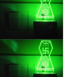 SOMIL Set of 2 Green Glass Cylinder Wall Lamps-image-65