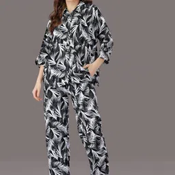 HOUSE OF MIRA Printed Shirt & Trouser Co-Ord-40