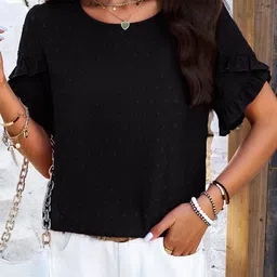 StyleCast Women Solid Round Neck Top-picture-55