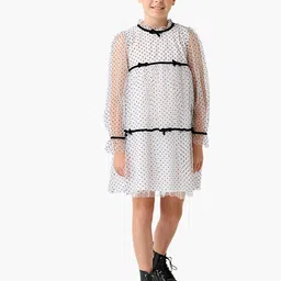 Juniors by Babyshop Girls Geometric Printed A-Line Dress-image-70